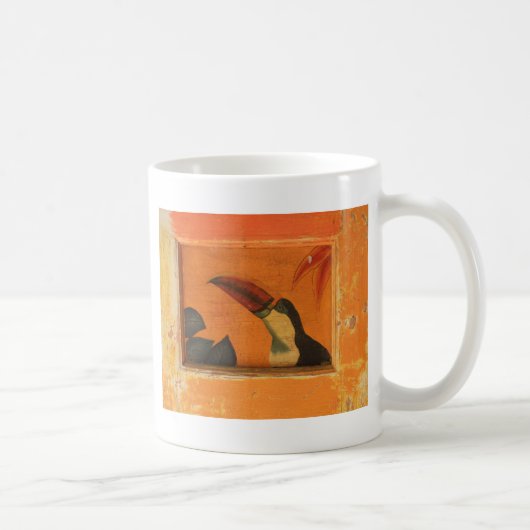 ベリセ素朴なToucan 1 コーヒーマグカップ (右)