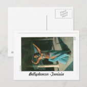 ベリダンサー – チュニジア ポストカード (正面/裏面)