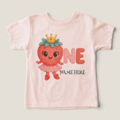 ベリパーソナライズされたーファースト誕生日ガール (デザイン正面)