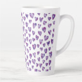 ベリペリ水色ハート カフェラテマグ (右)