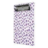 ベリペリ水色ハート ミニクリップボード (アングル2)