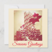 ベリボネドホリデーキャンドル カード (正面)