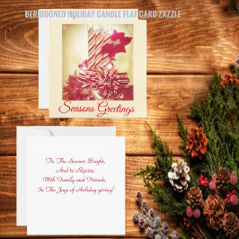 ベリボネドホリデーキャンドル カード