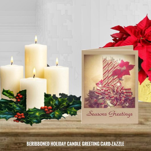 ベリボネドホリデーキャンドル シーズンカード