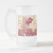 ベリボネドホリデーキャンドル フロストグラスビールジョッキ (左)