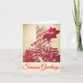 ベリボンドホリデーキャンドル カード (正面)