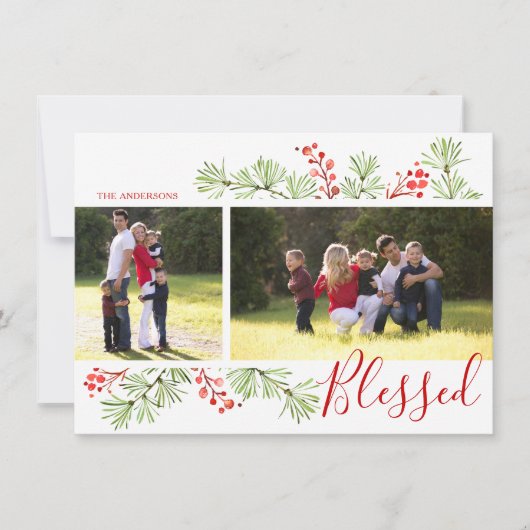 ベリメリーーの水の色の緑色写真 シーズンカード (正面)