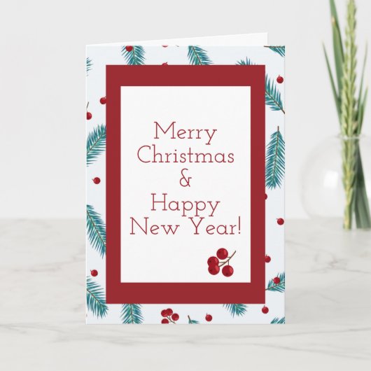 ベリメリーークリスマスカード カード (正面)