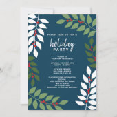 ベリモダンーユーカリプスダウンロードホリデーパーティー 招待状 (正面)