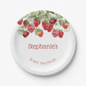 ベリモダンー甘い赤ちゃんシャワー ペーパープレート (正面)