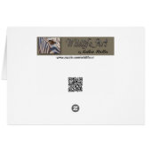 ベリリン絵画ハミングバード (裏面横)