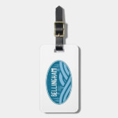 ベリンガムワシントンアウトドア ラゲッジタグ (正面縦)