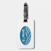 ベリンガムワシントンアウトドア ラゲッジタグ (裏面縦)