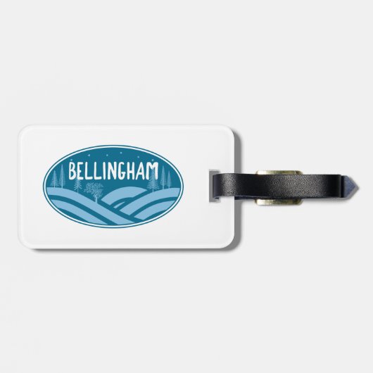 ベリンガムワシントンアウトドア ラゲッジタグ (裏面横)