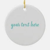 ベリンガムワシントン幾何学樹木 セラミックオーナメント (裏面)