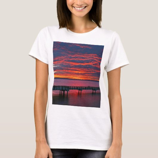 ベリンガム湾 Tシャツ (正面)