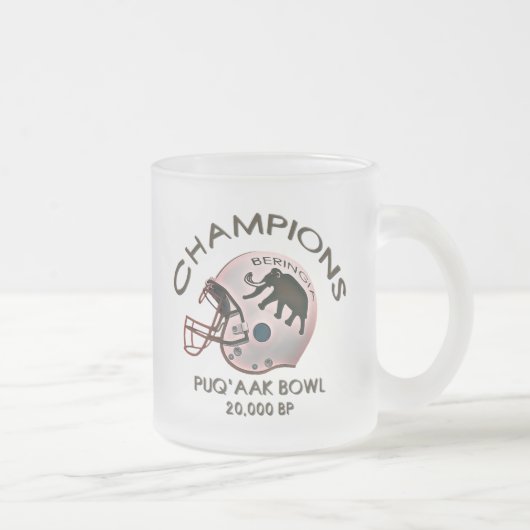 ベリンギアプーク大学ボウル選手権大会 フロストグラスマグカップ (右)