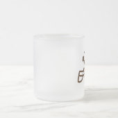 ベリンギア大学サッカーヘルメット フロストグラスマグカップ (中央)