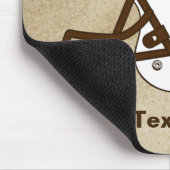 ベリンギア大学サッカーヘルメット マウスパッド (コーナー)