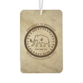 ベリンシアサッカー大学 カーエアーフレッシュナー (裏面)