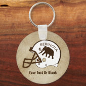 ベリンシアサッカー大学 キーホルダー (正面)