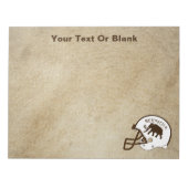 ベリンシアサッカー大学 ノートパッド (正面)