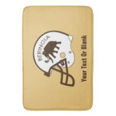 ベリンシアサッカー大学 バスマット (正面縦)