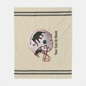 ベリンシアサッカー大学 フリースブランケット (正面)