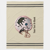 ベリンシアサッカー大学 フリースブランケット (正面)