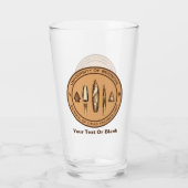 ベリンシアリソチック工科大学 タンブラーグラス (裏面)