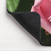 ベリンダの夢のピンクのバラのマウスパッド マウスパッド (コーナー)