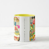 ベリンダのsuzetteによる10人の小さいインディアン マグカップ (中央)