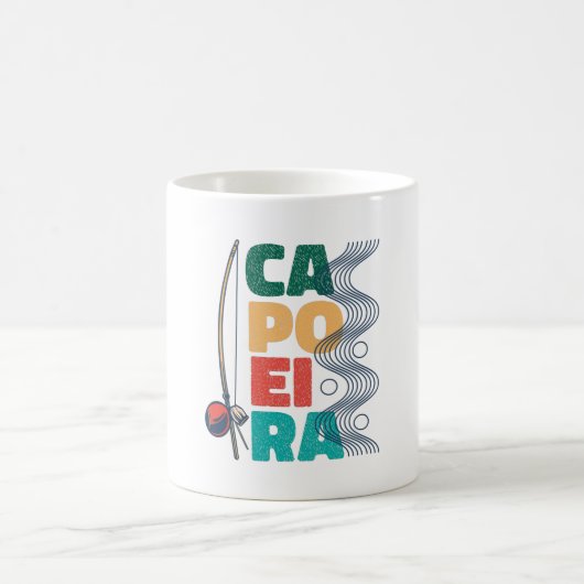 ベリンバウ・カポエイラ コーヒーマグカップ (中央)