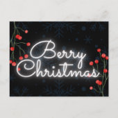 ベリーおもしろいクリスマスはがき ポストカード (正面)