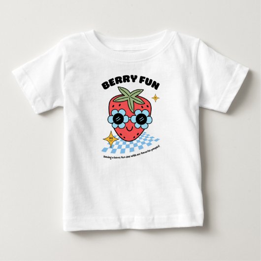 ベリーおもしろい ベビーTシャツ (正面)