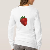 ベリーかわいいフルスリーブTシャツ Tシャツ (裏面)
