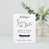 ベリーとカヌー日付を保存 – Quenaとキーガン セーブザデート (スタンド正面)