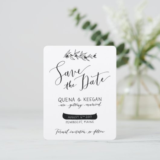 ベリーとカヌー日付を保存 – Quenaとキーガン セーブザデート (スタンド正面)