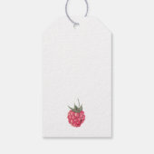 ベリーとテディベア感謝してい- you ギフトタグ (裏面)