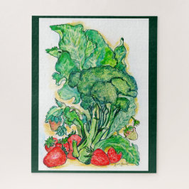 ベリーとブロッコリー ジグソーパズル