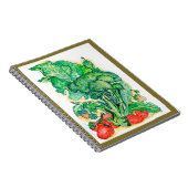 ベリーとブロッコリー ノートブック (右側)