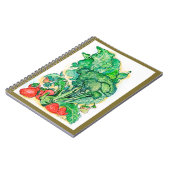 ベリーとブロッコリー ノートブック (左側)