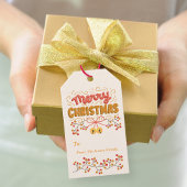 ベリーとベルのクリスマス ギフトタグ
