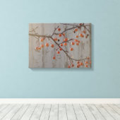 ベリーとホワイトバーン キャンバスプリント (インサイチュ (ウッドフロア))