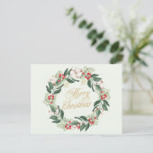 ベリーとメリークリスマスウォーターリース シーズンポストカード (スタンド正面)