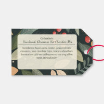 ベリーとリーフのクリスマス ホットチョコレート ミックス