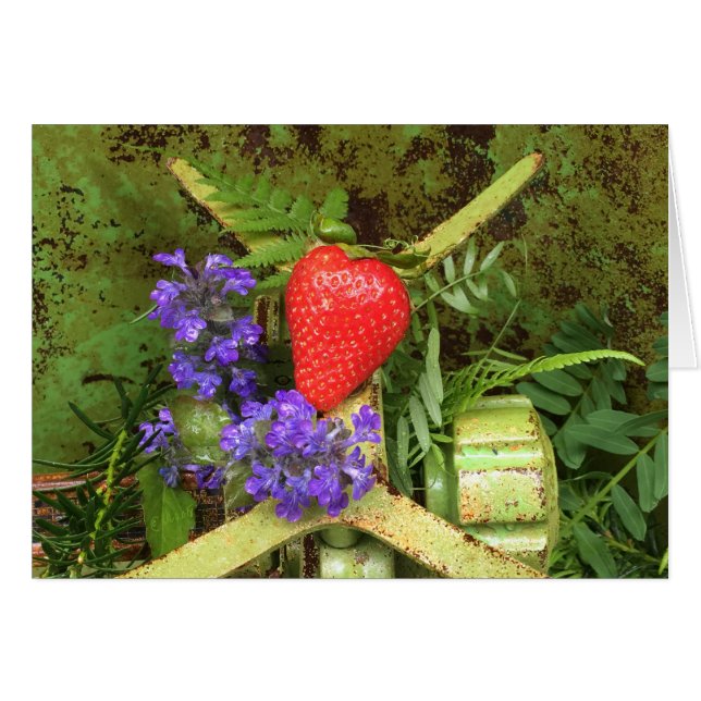 ベリーとRUSTカード (正面横)