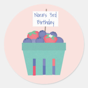 ベリーのお気に入りラベル ラウンドシール