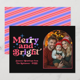 ベリーのシャーベット モダン レトロ クリスマス ファミリー フォト