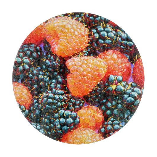 「ベリーのミックス」かわいい写真。買今 カッティングボード (正面)